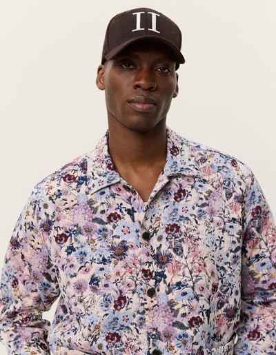 LES DEUX - Hugh Jacquard Overshirt Imprimé Floral Ivoire - Lothaire
