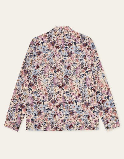 LES DEUX - Hugh Jacquard Overshirt Imprimé Floral Ivoire - Lothaire