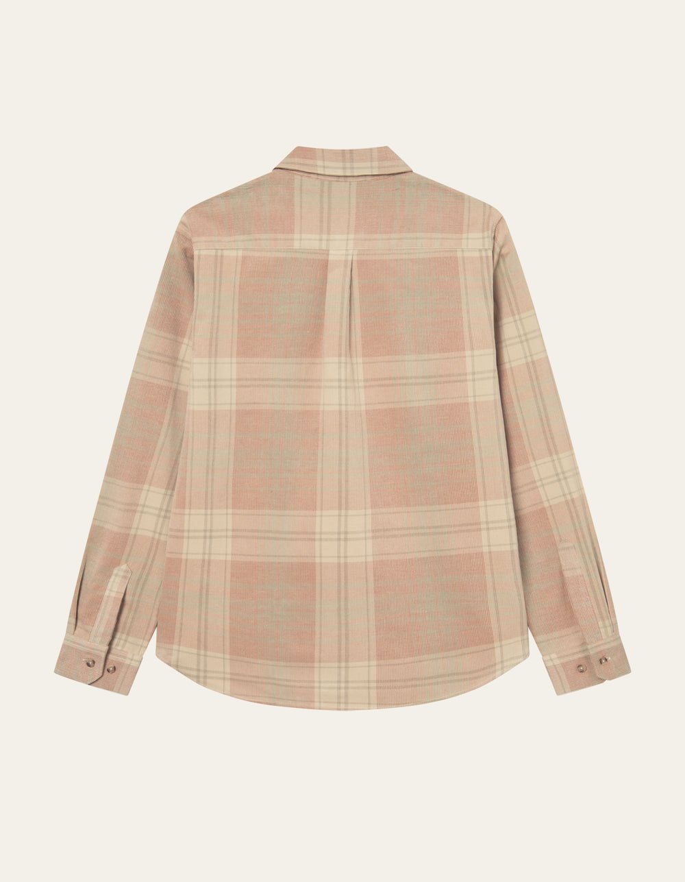 LES DEUX - Kash Check Corduroy Shirt Beige rosé - Lothaire