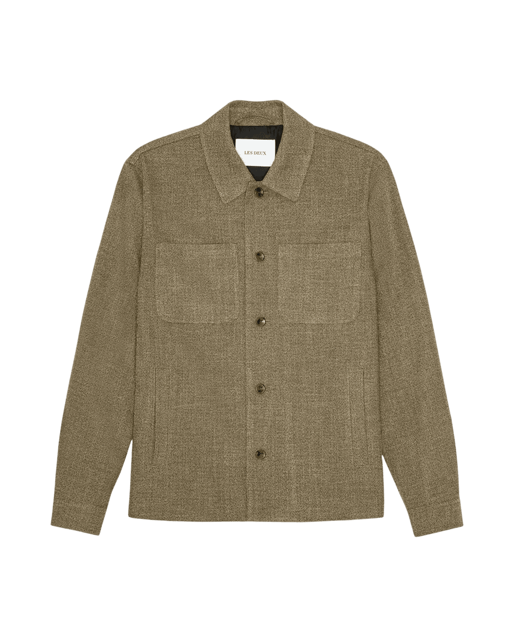 LES DEUX - Marseille Melange Jacket Marron mélangé - Lothaire