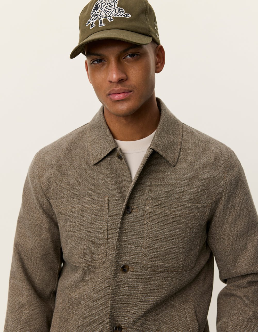 LES DEUX - Marseille Melange Jacket Marron mélangé - Lothaire