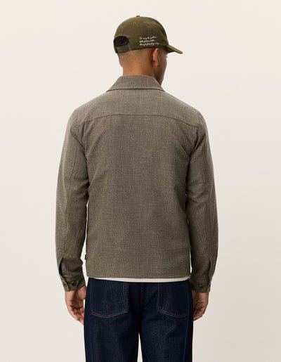 LES DEUX - Marseille Melange Jacket Marron mélangé - Lothaire