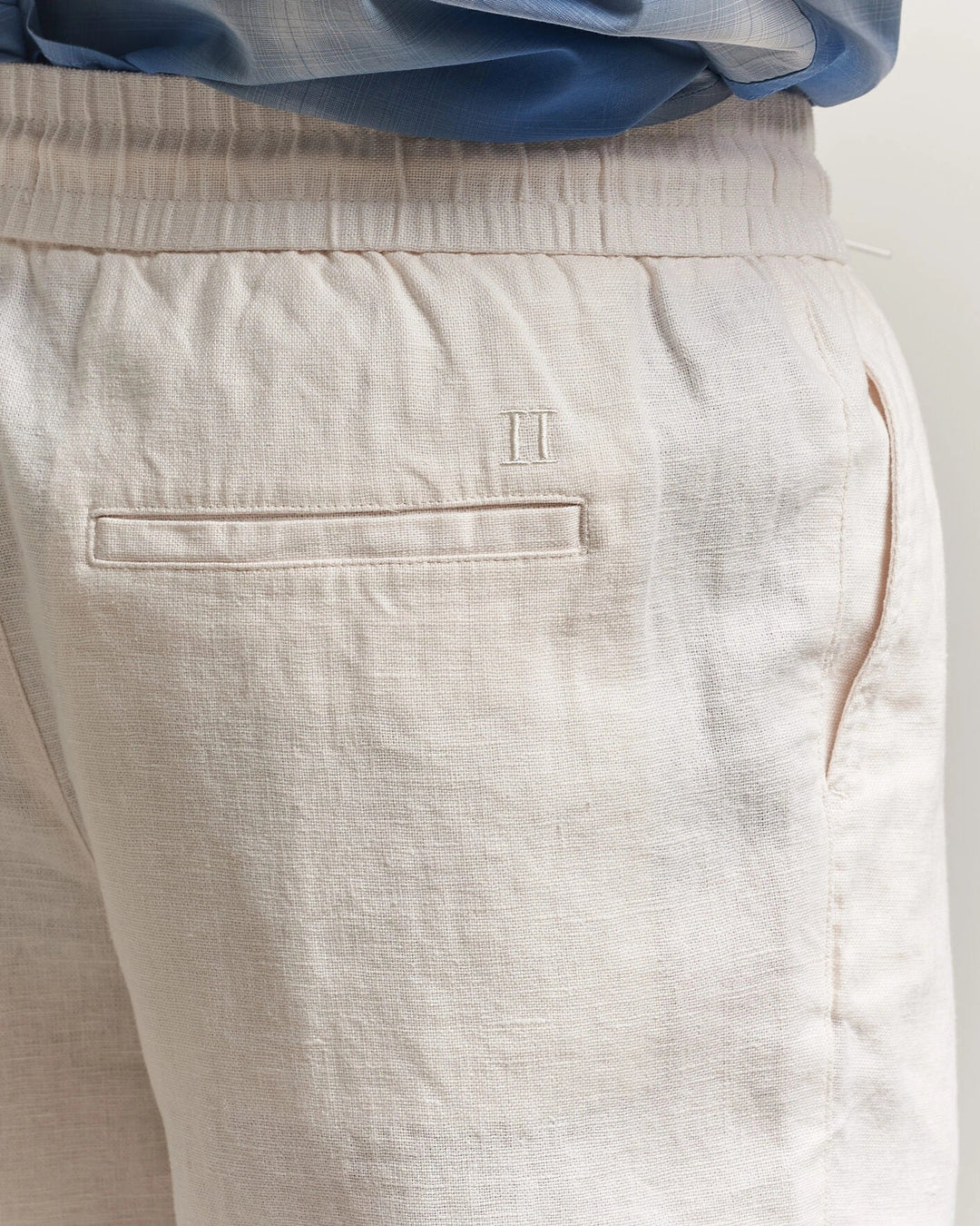 LES DEUX - Patrick Heavy Linen/Cotton Pants Blanc crème - Lothaire