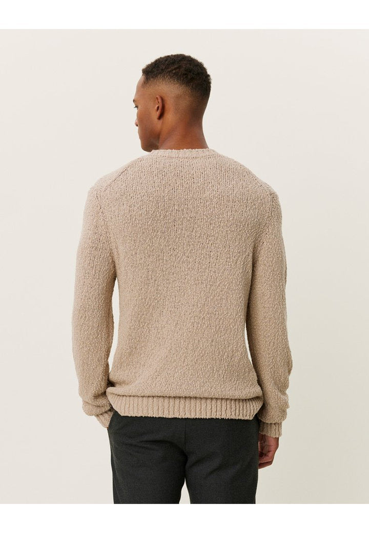 LES DEUX - Pull Errol Roundneck Beige - Lothaire