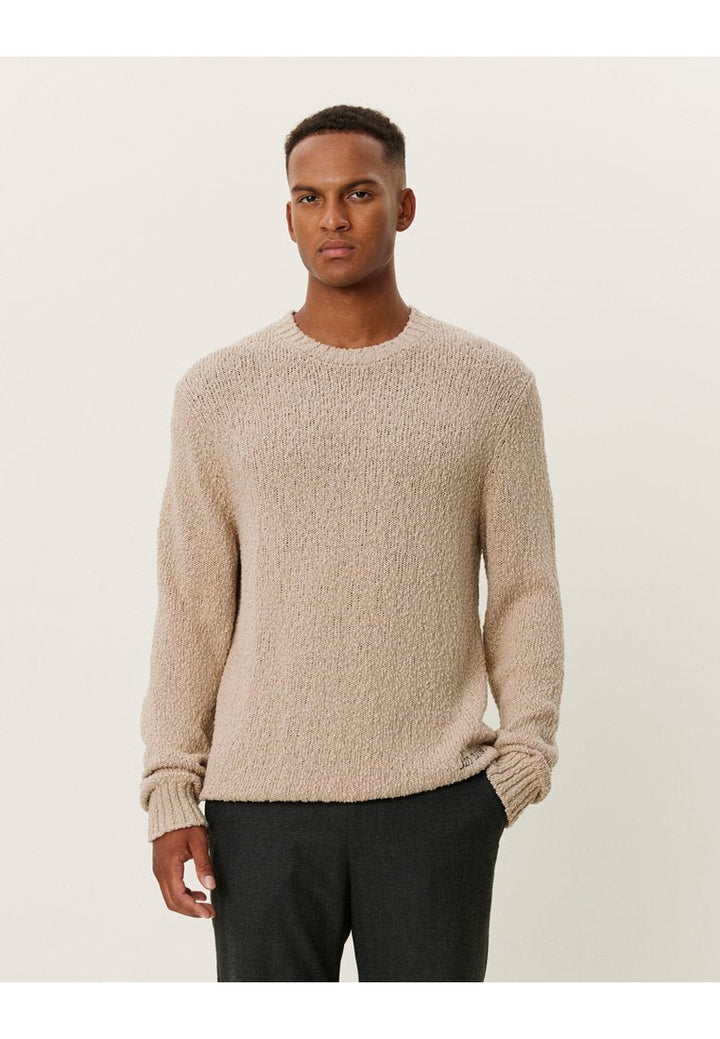 LES DEUX - Pull Errol Roundneck Beige - Lothaire