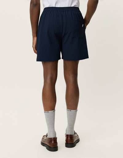 LES DEUX - Stan Seersucker Swim Shorts Bleu marine - Lothaire