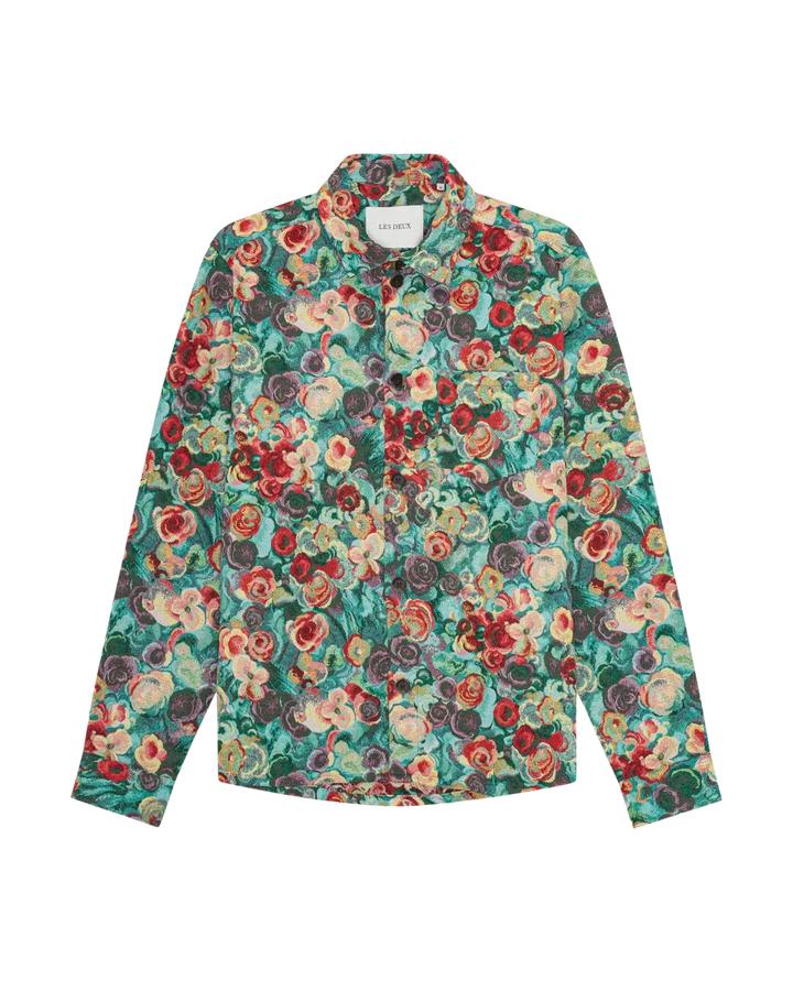 LES DEUX – Surchemise jacquard Bouquet Multicolore - Lothaire