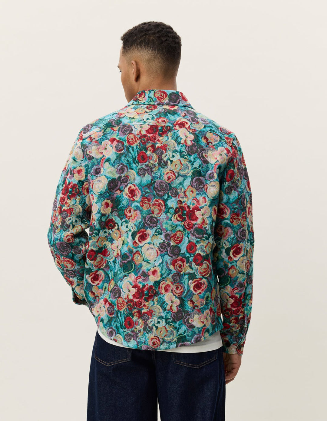 LES DEUX – Surchemise jacquard Bouquet Multicolore - Lothaire
