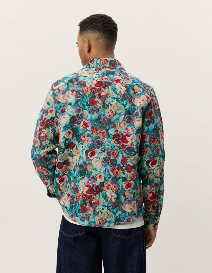 LES DEUX – Surchemise jacquard Bouquet Multicolore - Lothaire