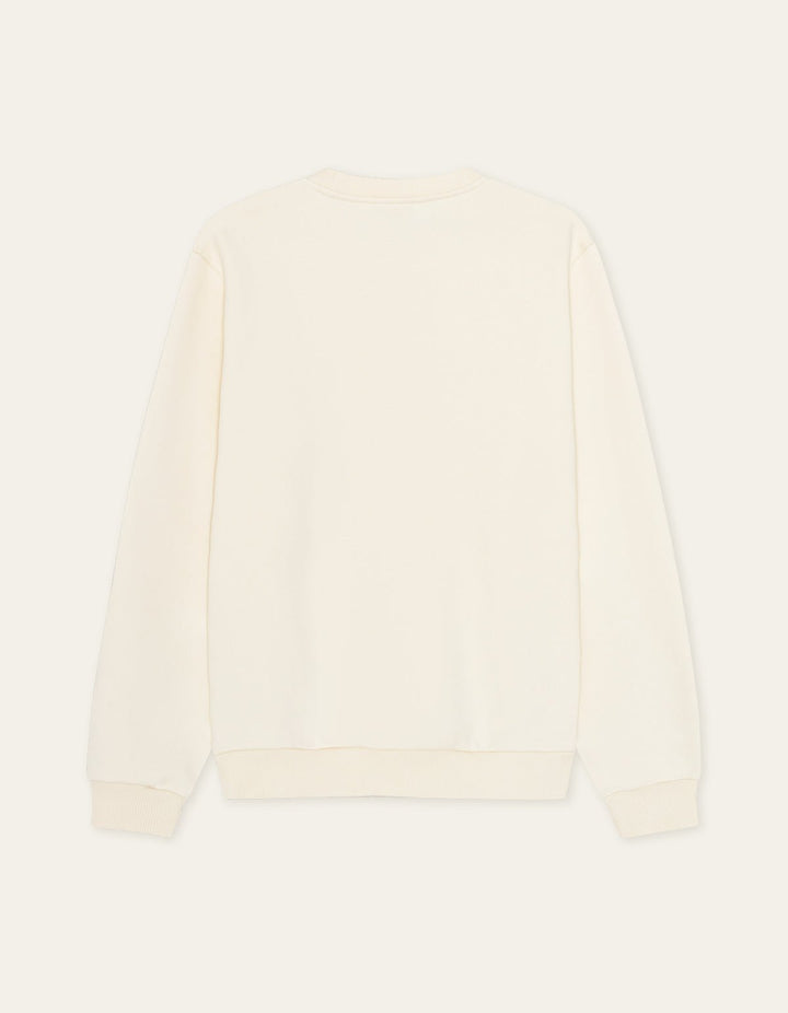 LES DEUX - Sweatshirt Court Ivoire clair - Lothaire