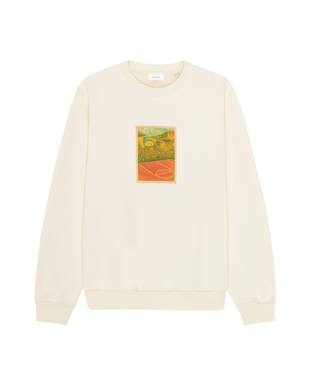 LES DEUX - Sweatshirt Court Ivoire clair - Lothaire