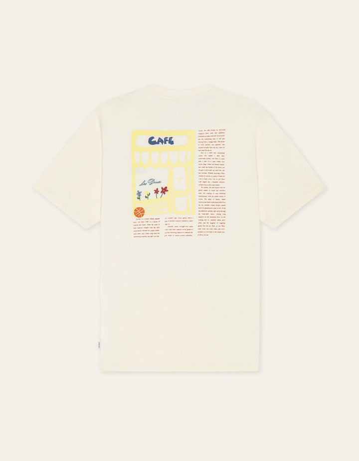 LES DEUX - T-shirt Café Ivoire clair - Lothaire