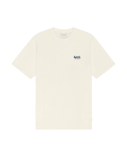 LES DEUX - T-shirt Café Ivoire clair - Lothaire