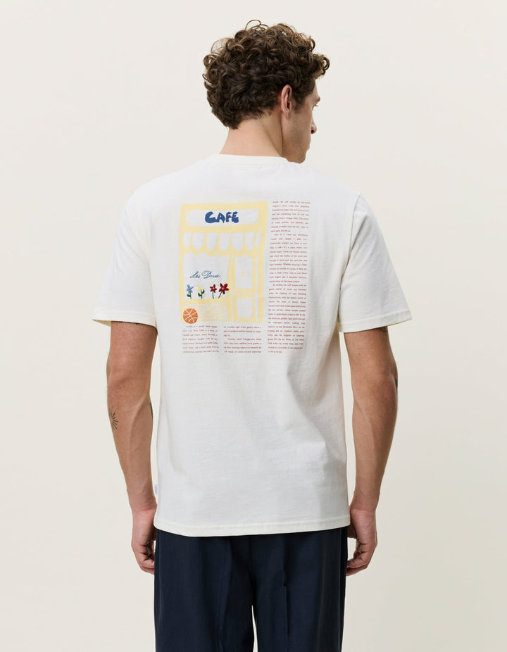 LES DEUX - T-shirt Café Ivoire clair - Lothaire