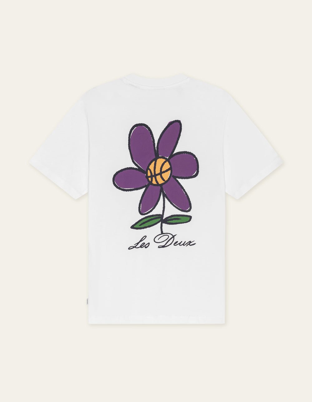 LES DEUX – T-shirt Flower Blanc - Lothaire