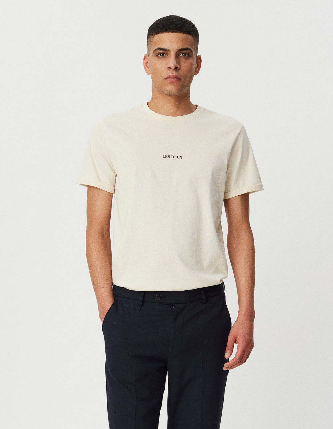LES DEUX - T-shirt Lens Ivoire - Lothaire