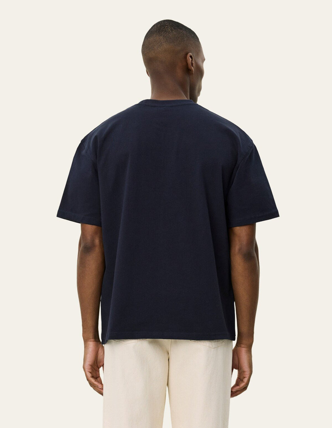 LES DEUX - T-shirt Signature Bleu marine - Lothaire