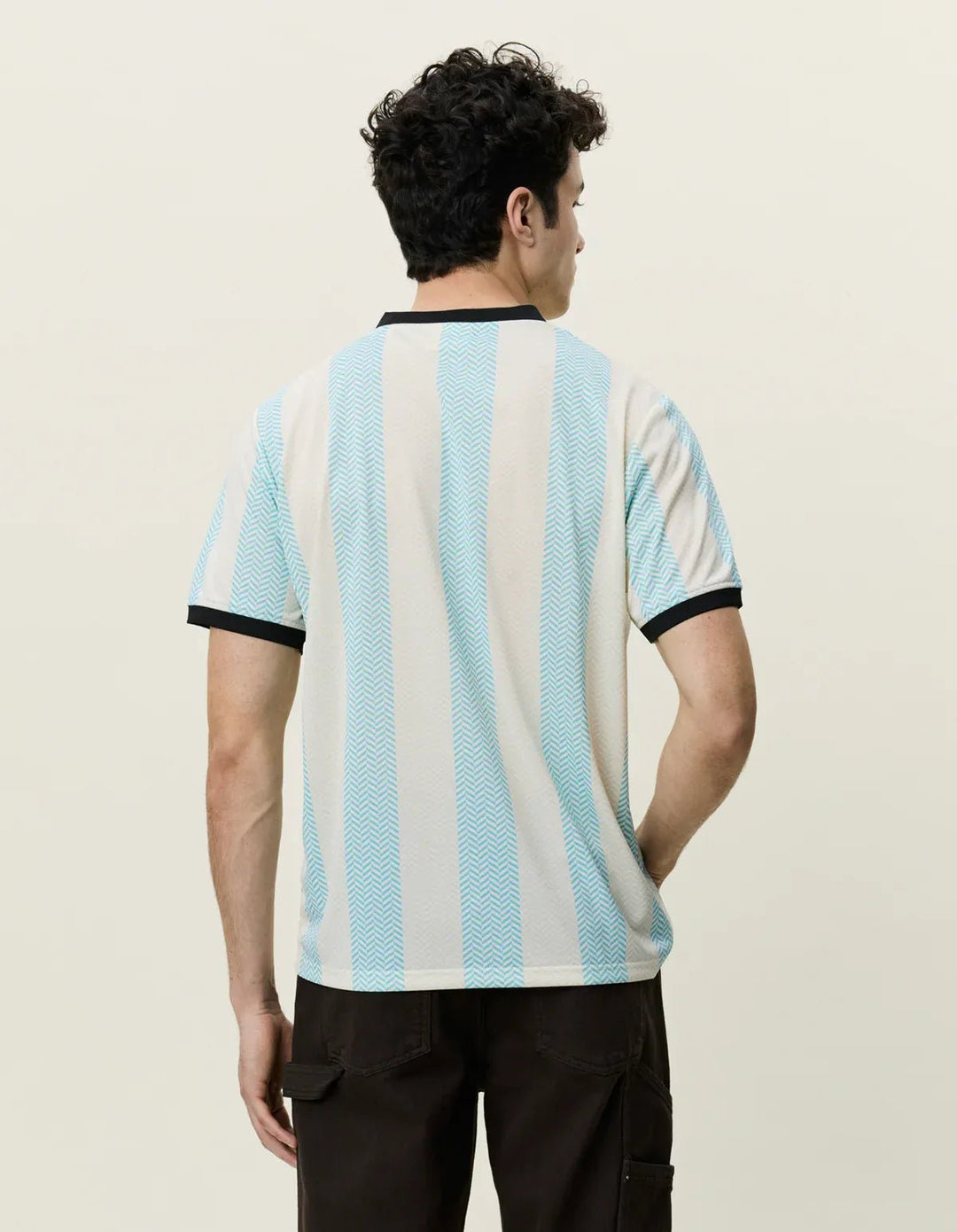 LES DEUX - T-Shirt Sol Jersey Bachelor button blue - Lothaire