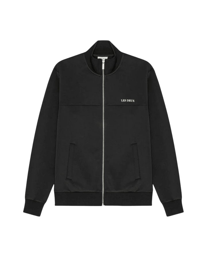 LES DEUX - Track Jacket Regular fit Noir - Lothaire