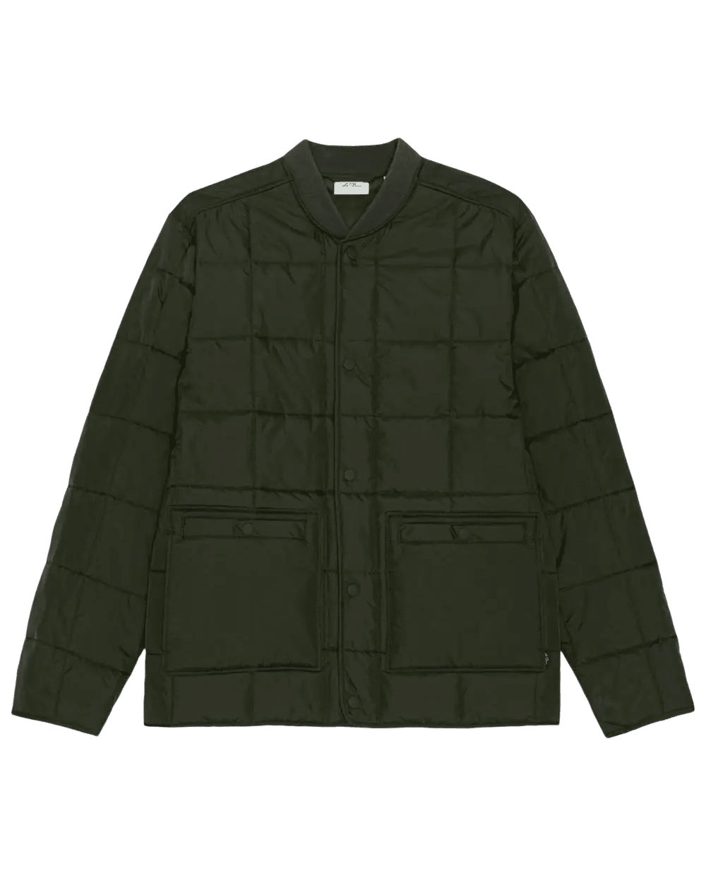 LES DEUX - Veste bomber matelassée Vert résine - Lothaire