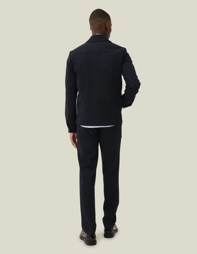 LES DEUX - Veste hybride Como Bleu marine foncé - Lothaire