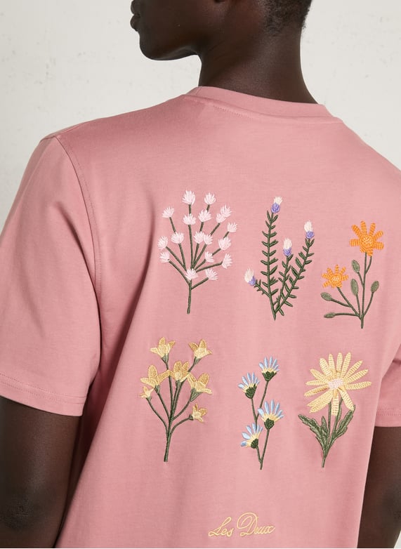 LES DEUX - Wild Flower Shirt Rose poudré - Lothaire