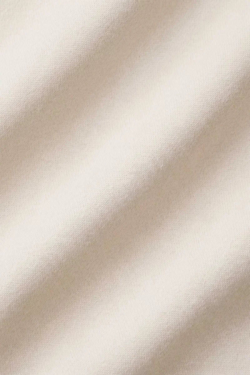 GERTRUDE - Pull Lewispatch col camionneur en maille jacquard Blanc cassé