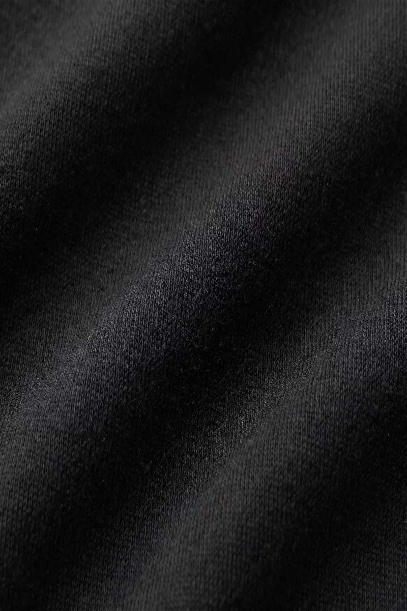 GERTRUDE - Pull Lewispatch col camionneur en maille jacquard Noir