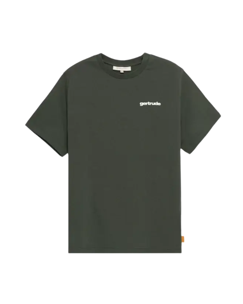 GERTRUDE - T-shirt Litleonstrip col rond Vert clair