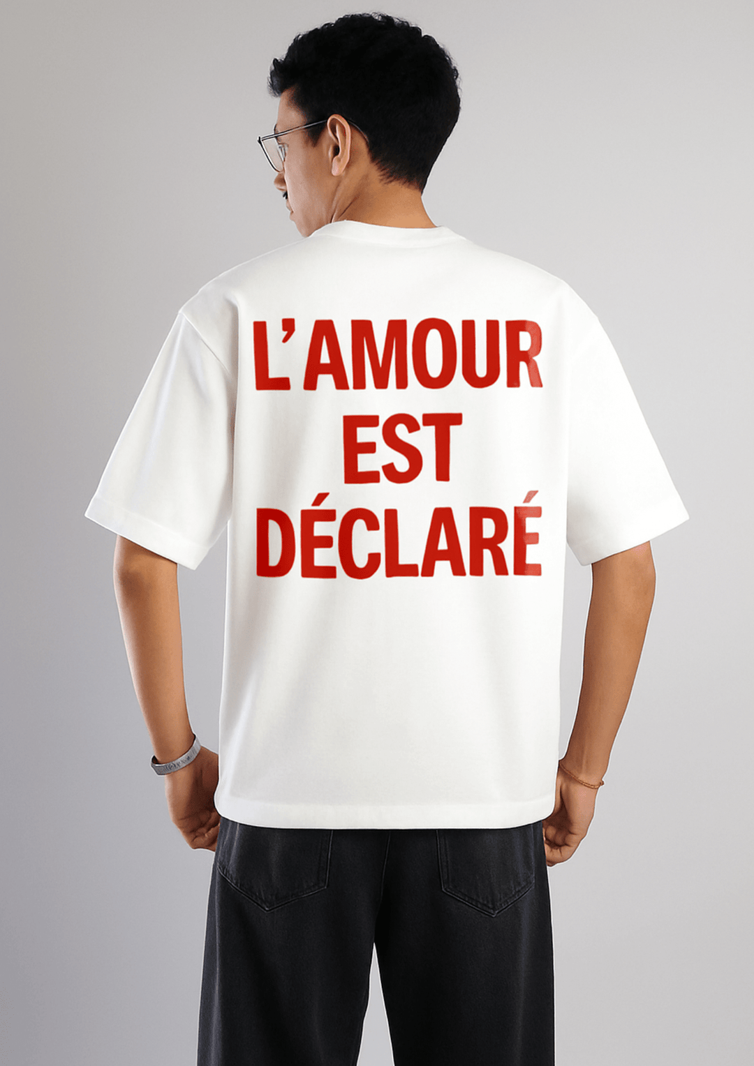 LOTHAIRE - T-shirt L'amour est déclaré - Lothaire