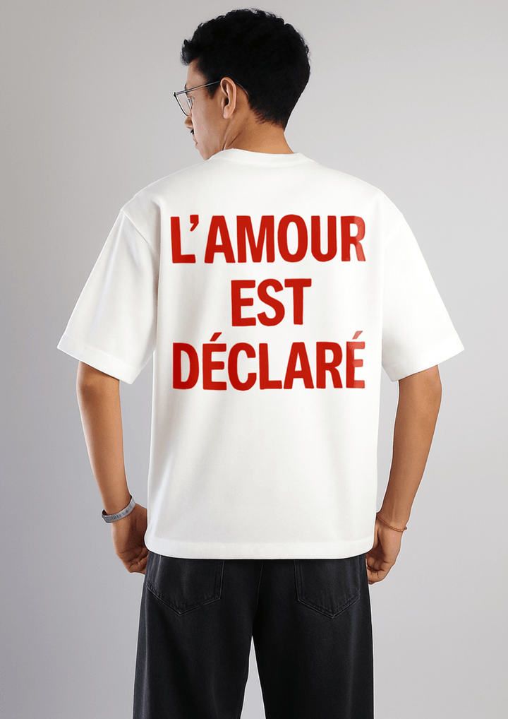 LOTHAIRE - T-shirt L'amour est déclaré - Lothaire