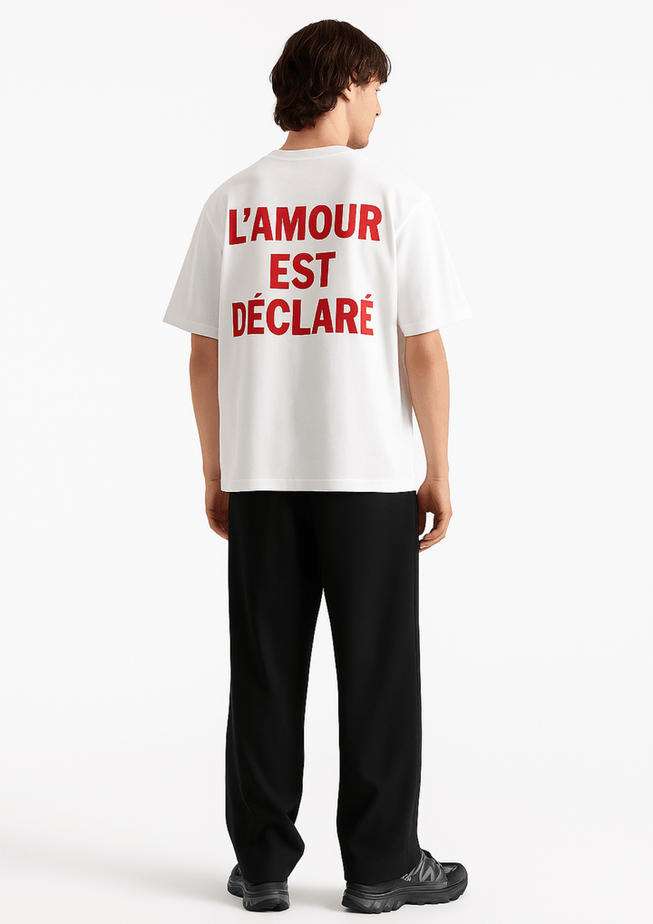 LOTHAIRE - T-shirt L'amour est déclaré - Lothaire