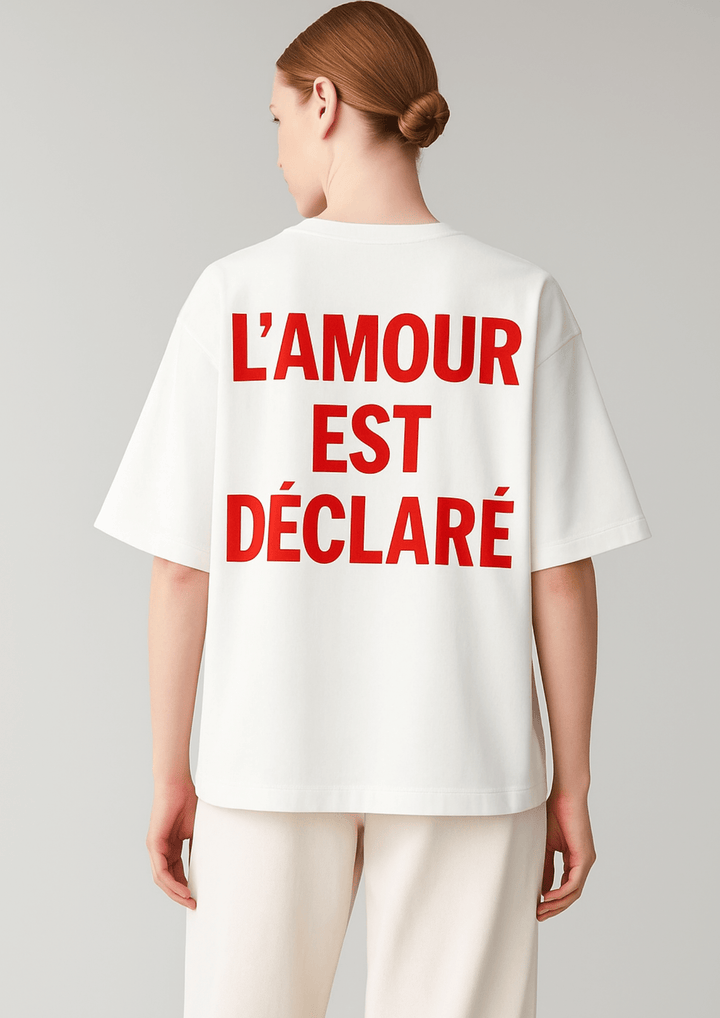 LOTHAIRE - T-shirt L'amour est déclaré - Lothaire