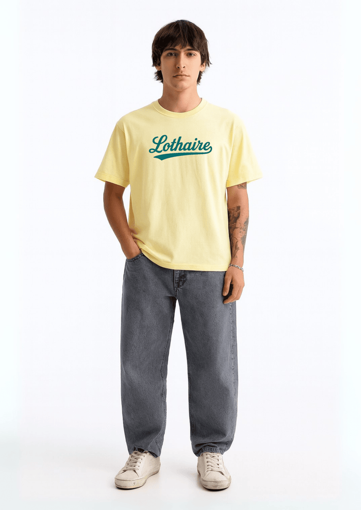 LOTHAIRE - T-shirt vintage à encre gonflante - Lothaire
