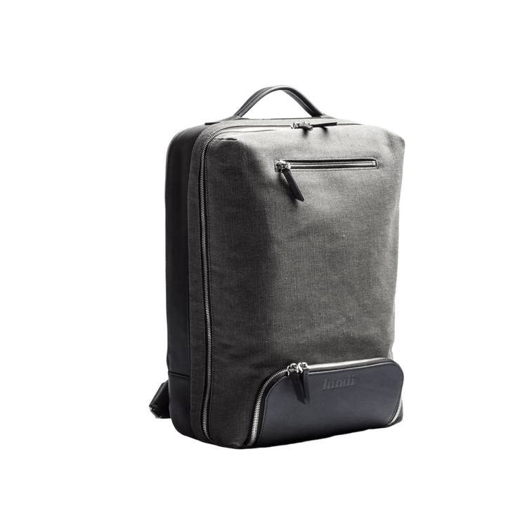 Lundi Paris Sac à dos 36 heures lundi | ANTOINE Gris & Noir - Lothaire