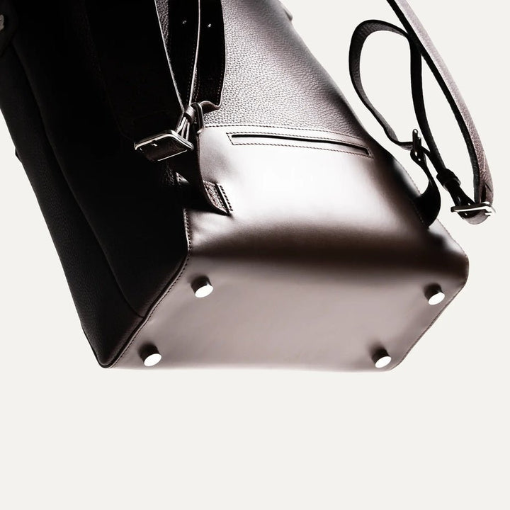 LUNDI PARIS - Sac à dos ROMEO en cuir Marron - Lothaire