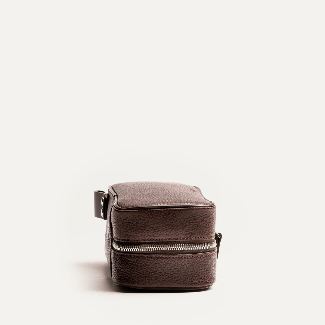 LUNDI PARIS - Trousse de toilette cuir CLARA Marron - Lothaire