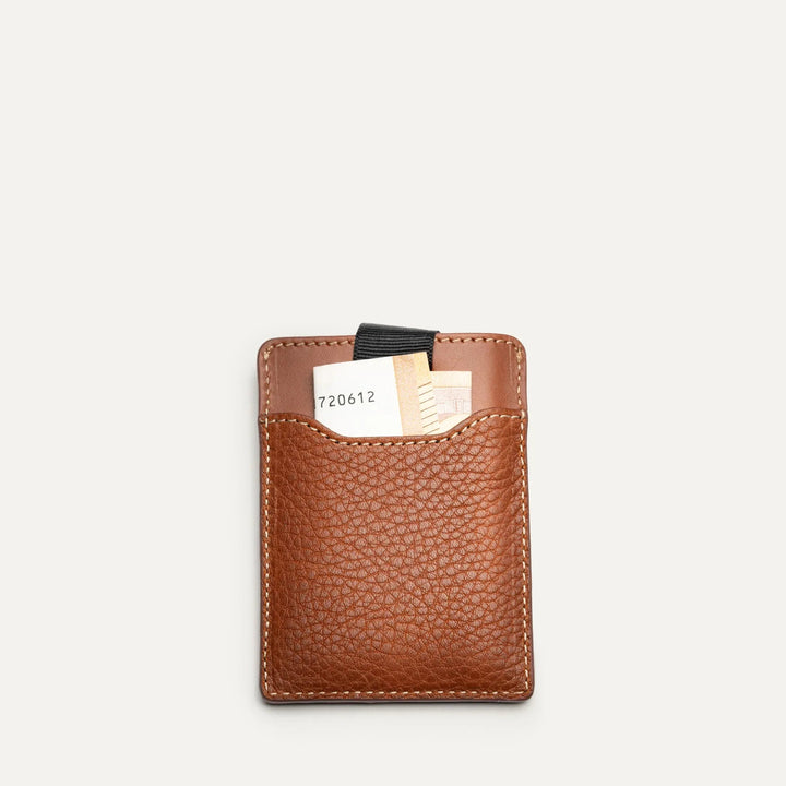 LUNDI - Porte - cartes compact en cuir LOUIS - COGNAC - Lothaire