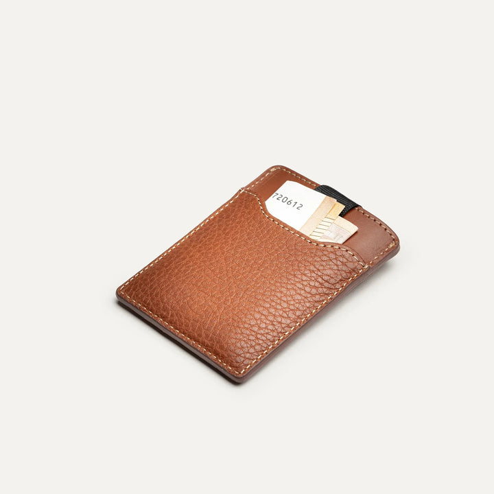 LUNDI - Porte - cartes compact en cuir LOUIS - COGNAC - Lothaire