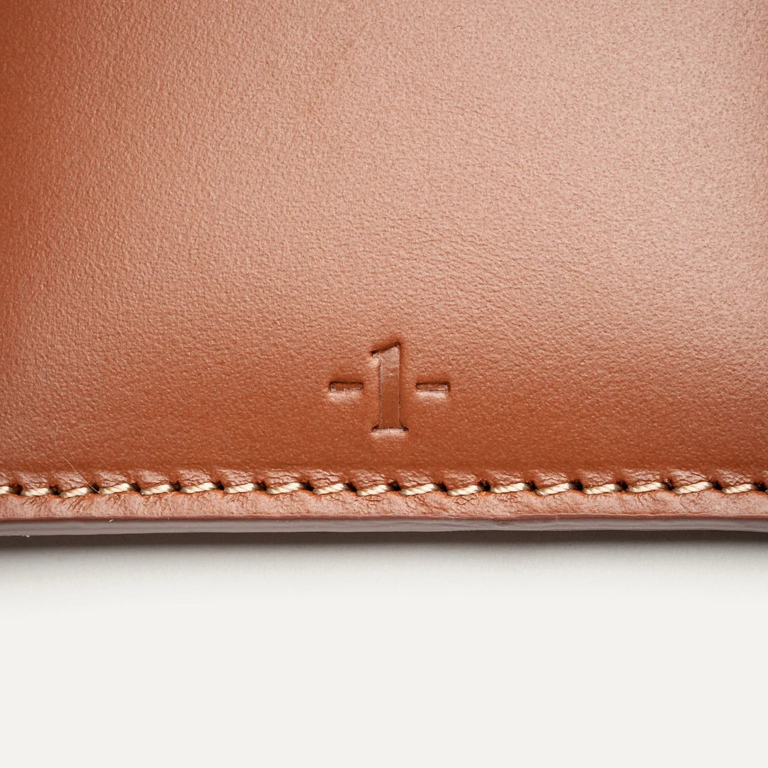 LUNDI - Porte - cartes compact en cuir LOUIS - COGNAC - Lothaire
