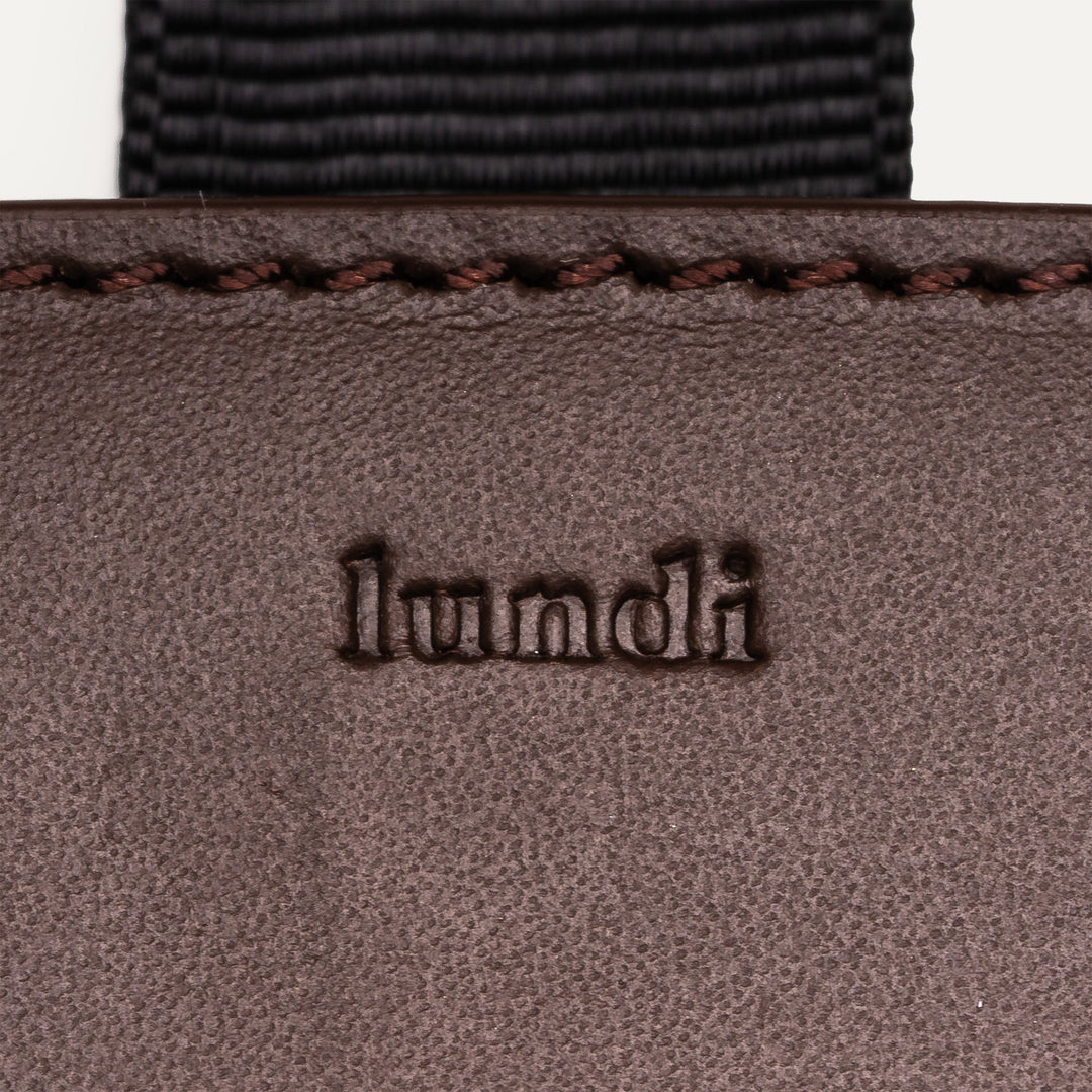 LUNDI - Porte - cartes compact en cuir LOUIS - MARRON - Lothaire