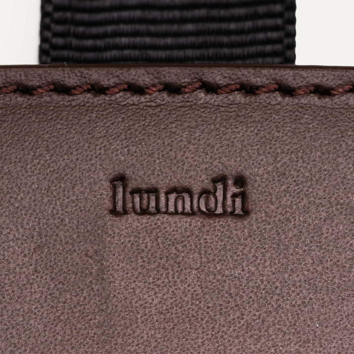 LUNDI - Porte - cartes compact en cuir LOUIS - MARRON - Lothaire