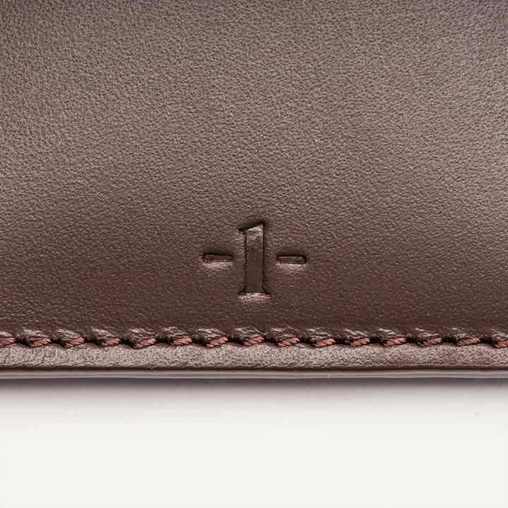 LUNDI - Porte - cartes compact en cuir LOUIS - MARRON - Lothaire