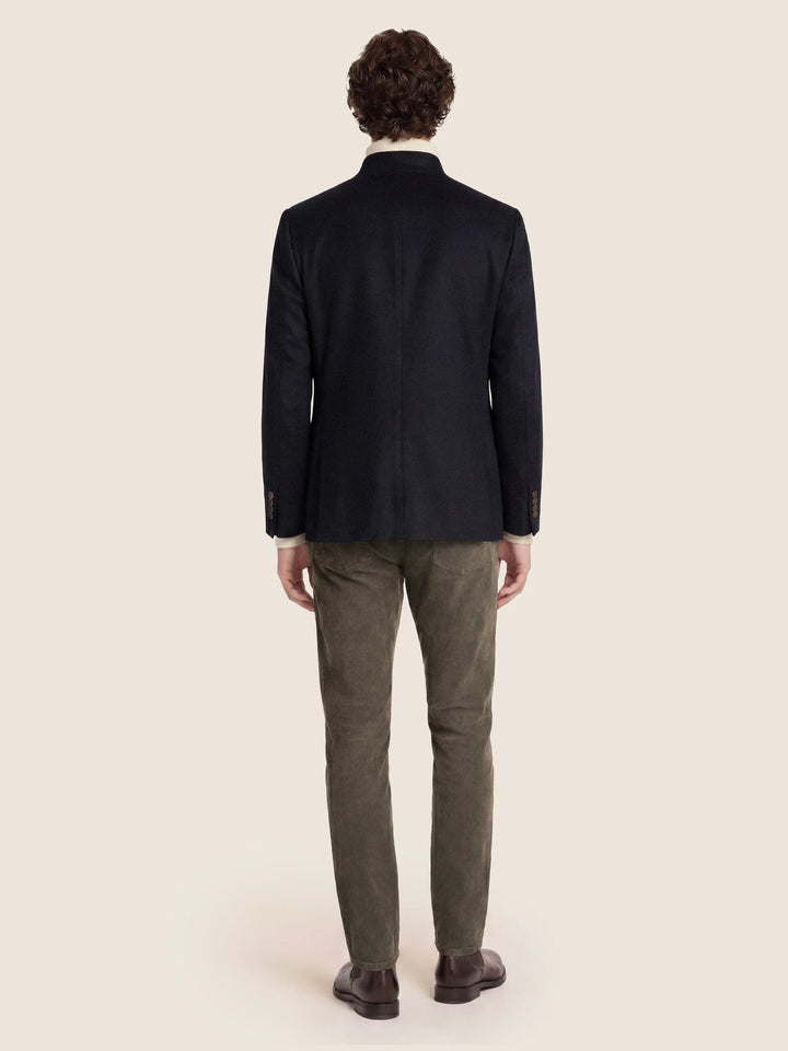 JACOB COHËN - Pantalon Bard Regular-Slim en velours côtelé stretch Taupe