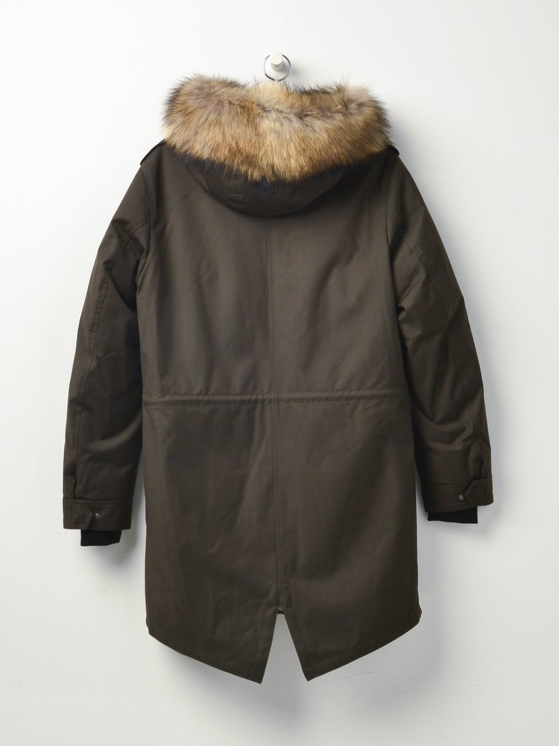 MACKAGE - Parka Moritz-FR Vert Militaire - Lothaire
