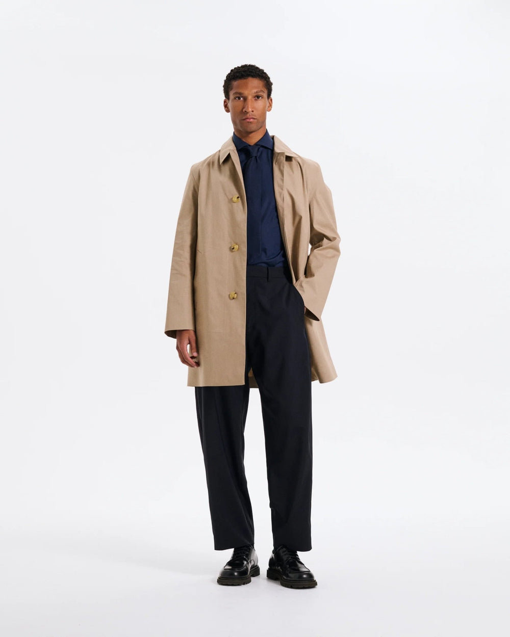 MACKINTOSH - Manteau mi-long Dunoon Raintec® Beige - Lothaire