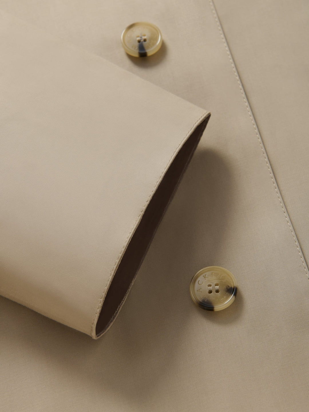 MACKINTOSH - Manteau mi-long Dunoon Raintec® Beige - Lothaire