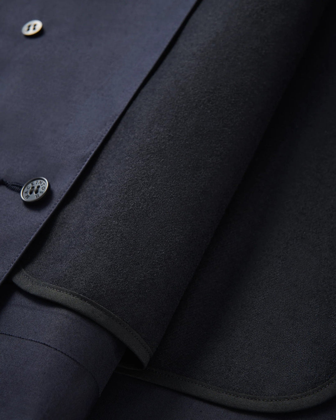 MACKINTOSH - Manteau mi-long Dunoon Raintec® Bleu Marine - Lothaire