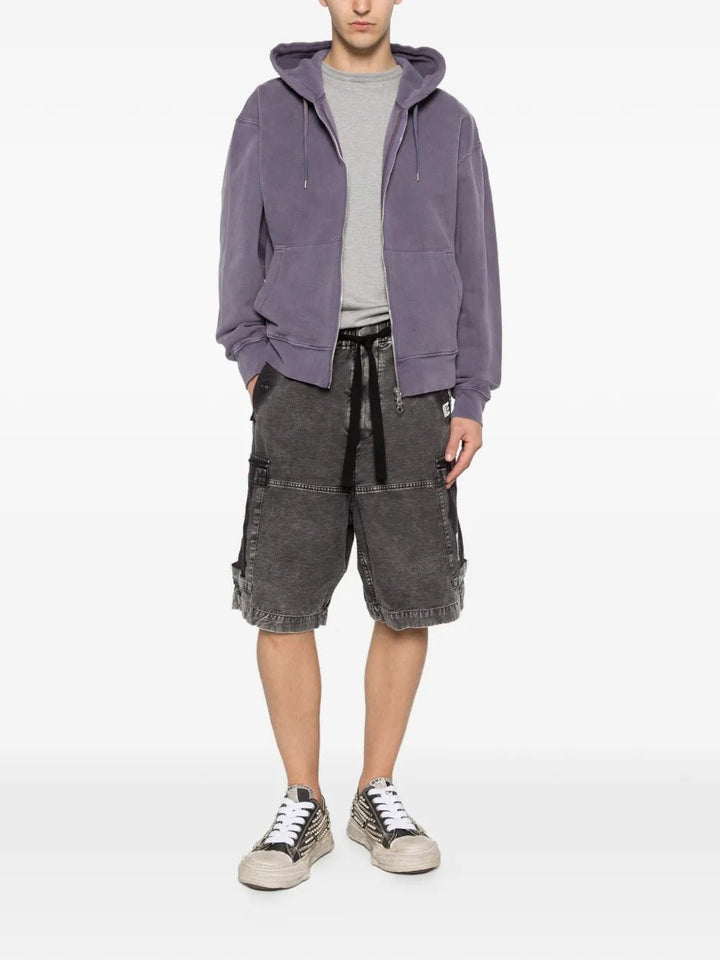 MAISON MIHARA - short cargo à détail de logo noir - Lothaire