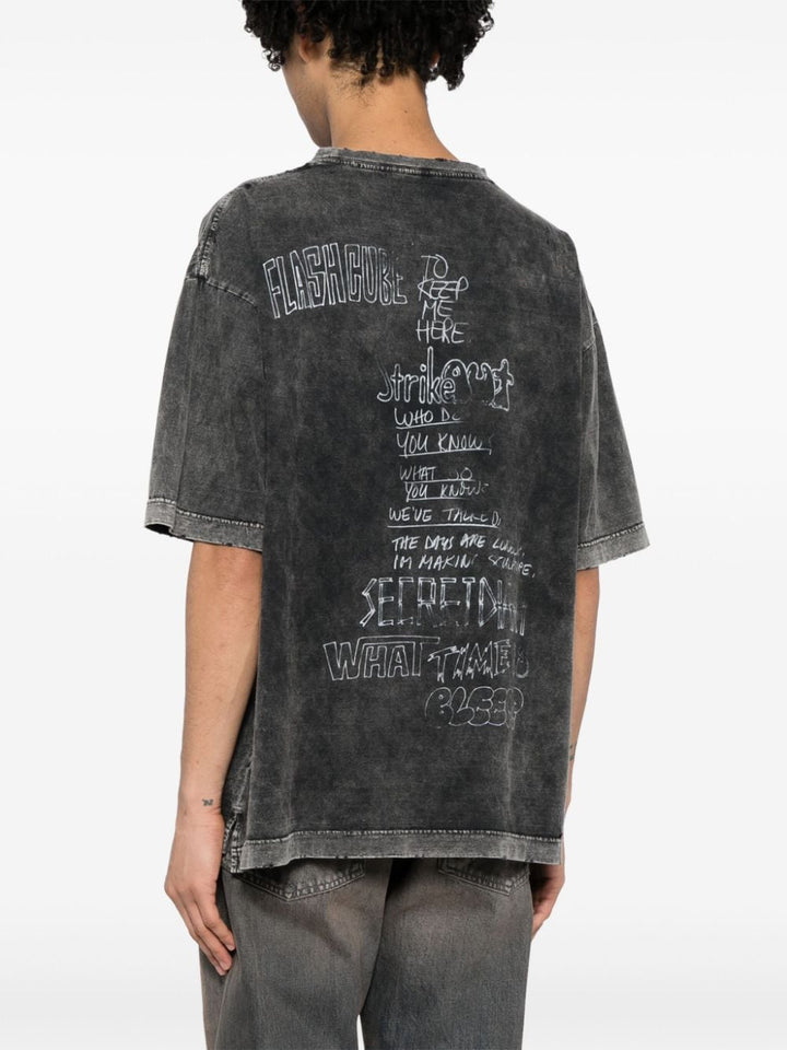 Maison Mihara - T Shirt black délavé - Lothaire